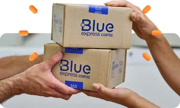 Despachos mediante Blue Express
